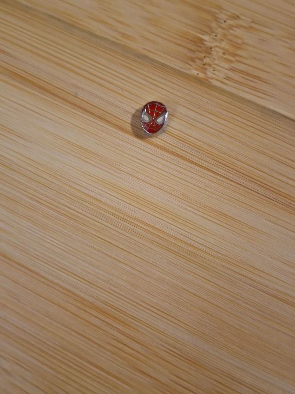 Red Spider-Man Enamel Charm For Floating Lockets